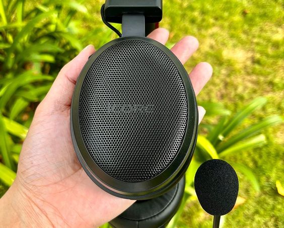 Tai nghe choàng đầu có mic Gaming iCore G11 Đen